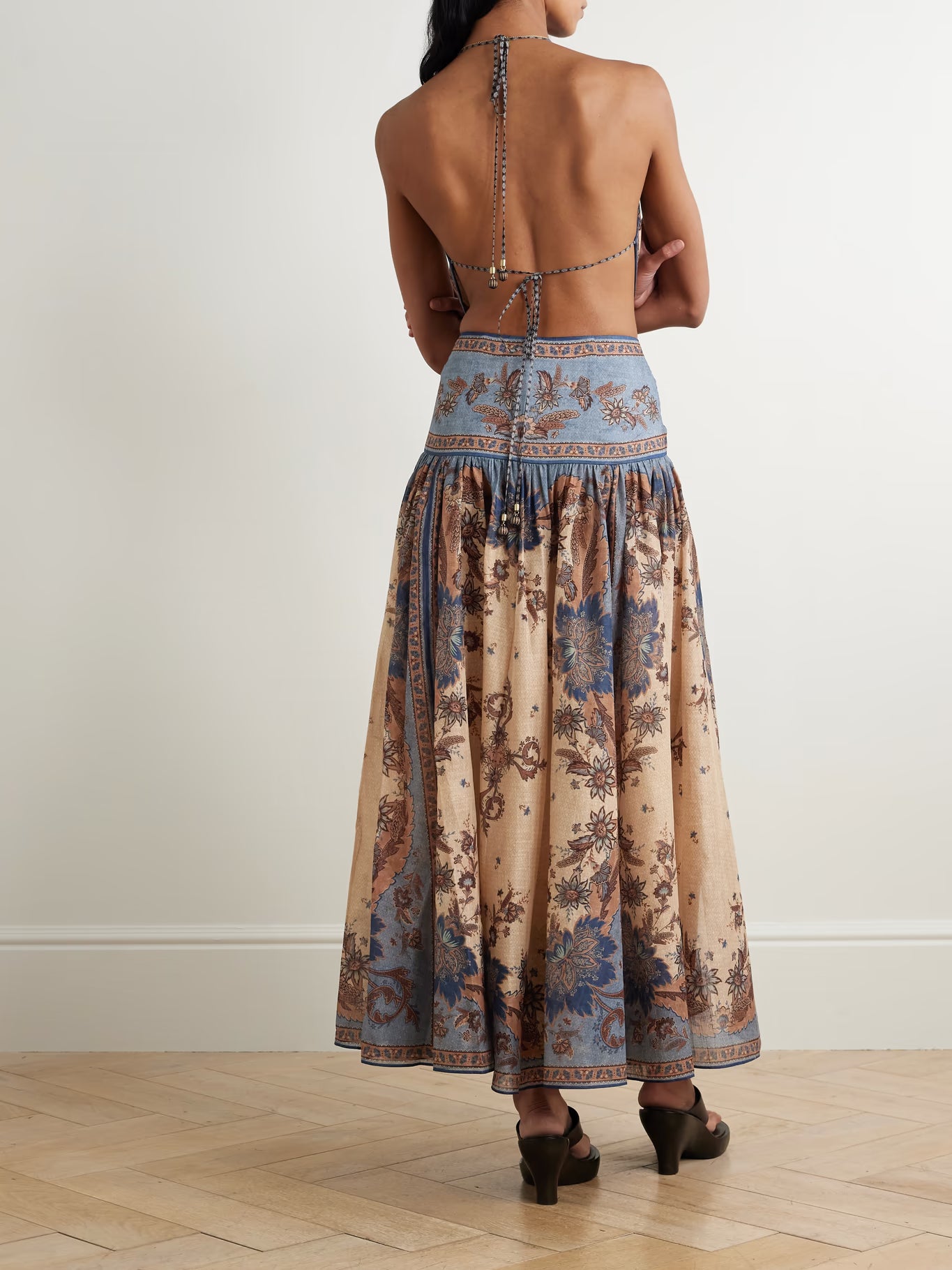 Aveline Halter Maxi Dress