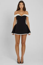 Noiré Black Mini Dress