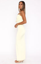 Hollow Maxi Dress