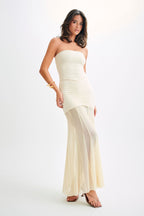 Seraphina Off-Shoulder Mesh Dress