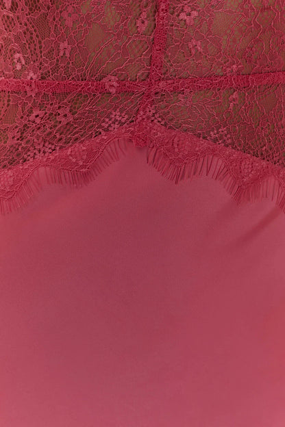 Emora Satin Maxi Dress