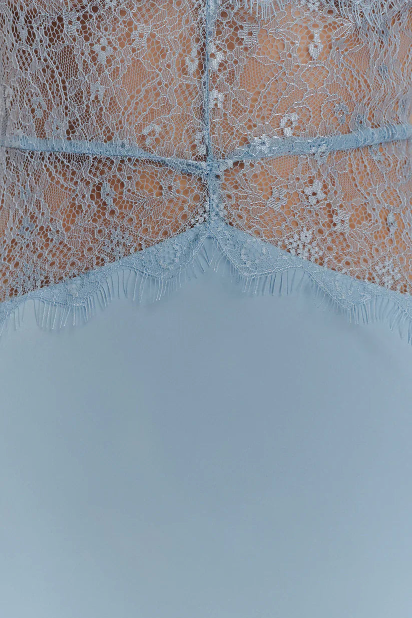 Emora Satin Maxi Dress