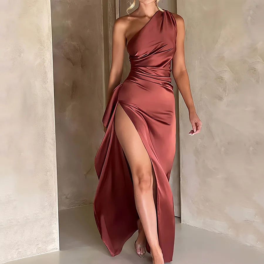 Ondine One-Shoulder Dress