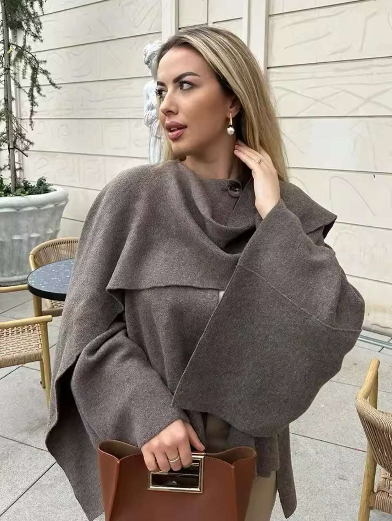 Marvella Cape Coat