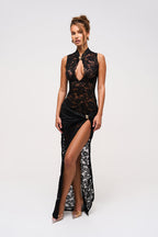 Alyssia Lace Split Dres