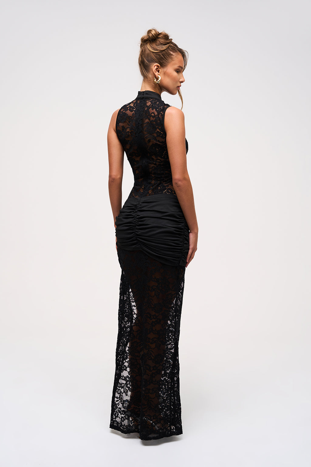 Alyssia Lace Split Dres