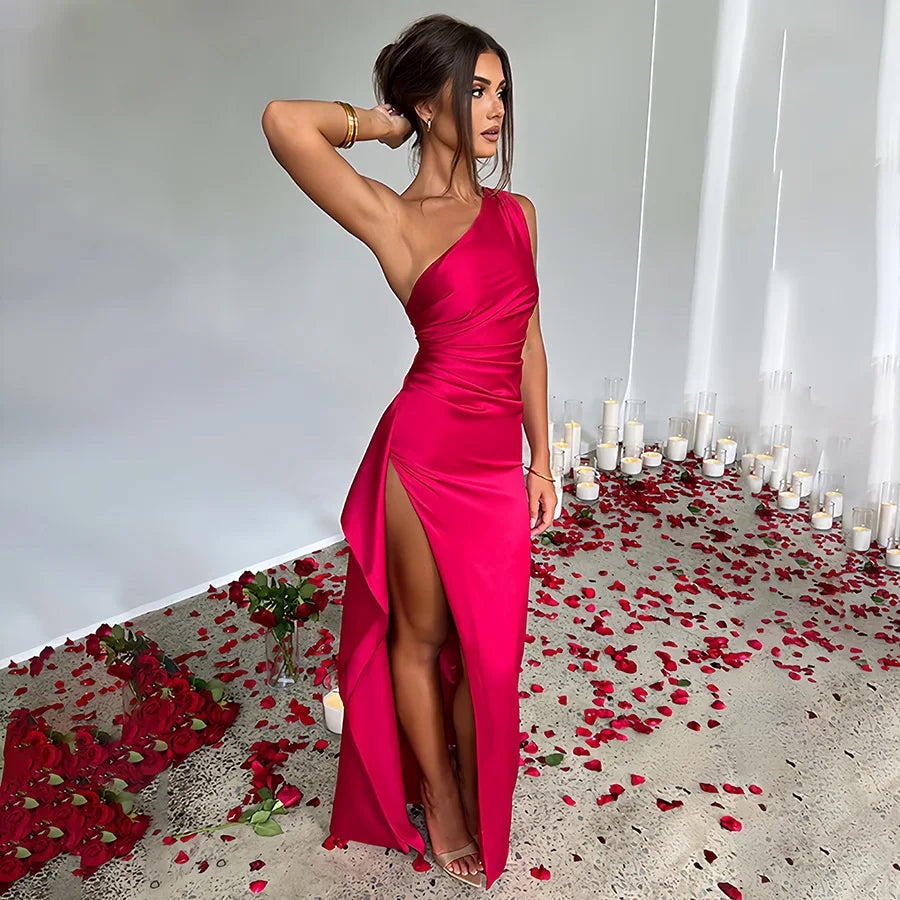 Serenya One Shoulder Dress