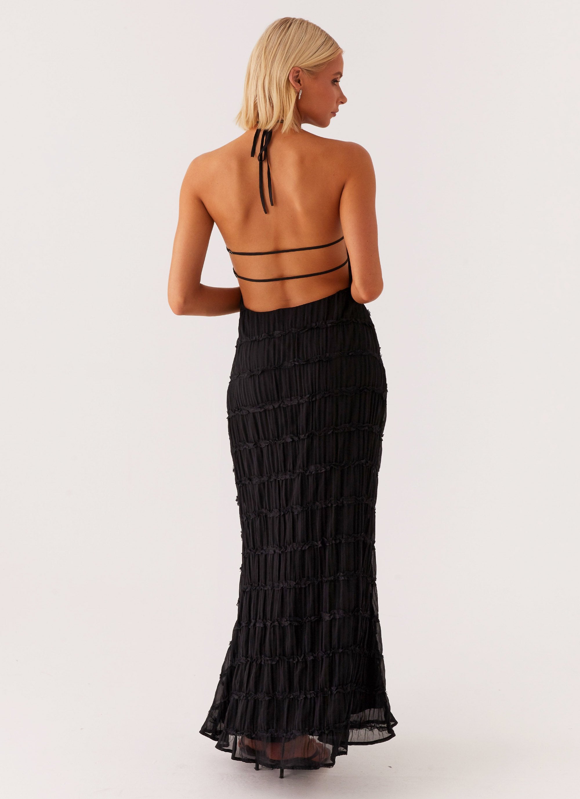 Luniva™ – Elegante Mesh Halterjurk