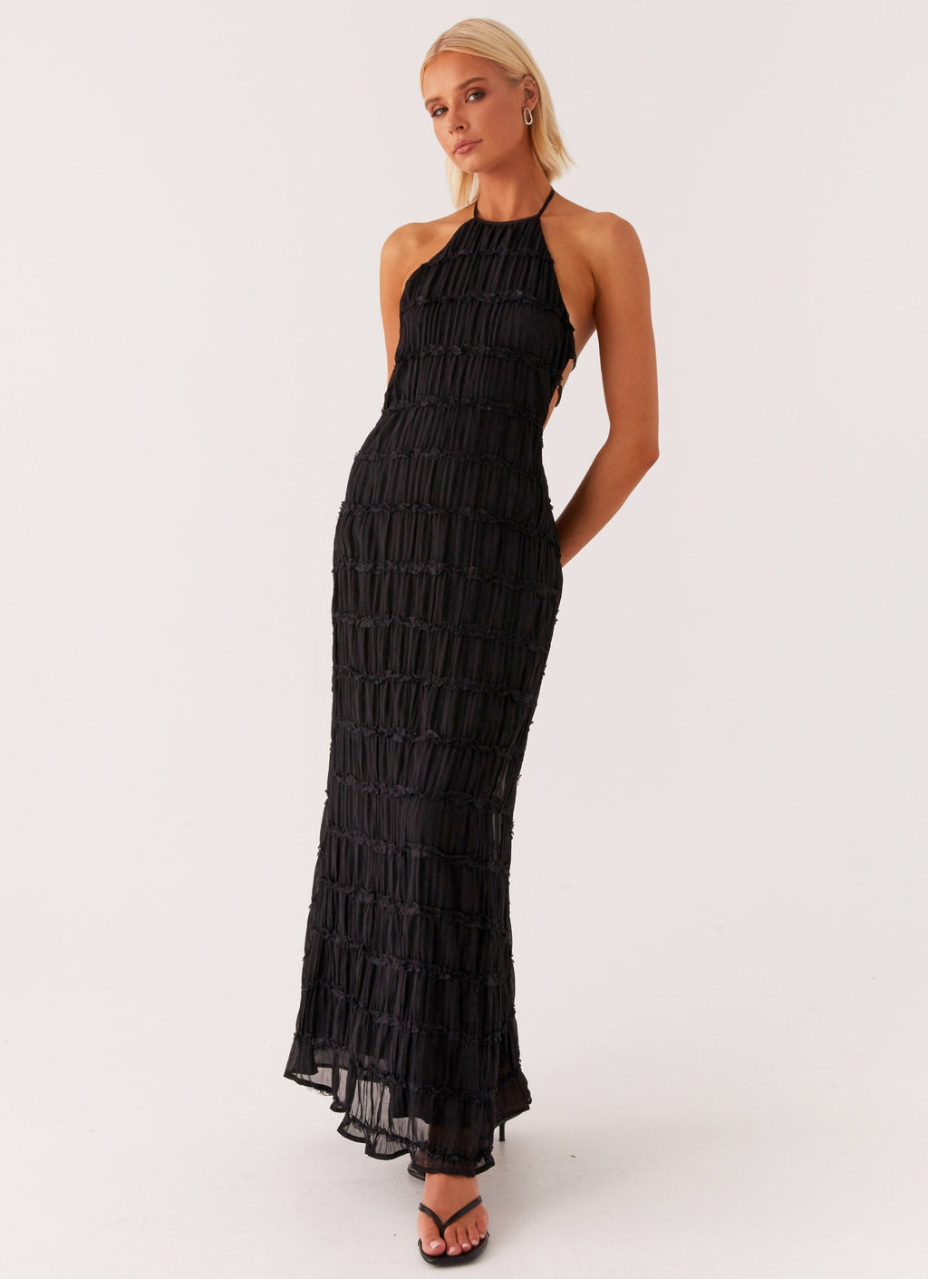 Luniva™ – Elegante Mesh Halterjurk
