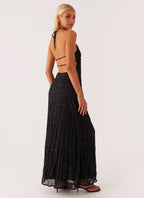 Luniva™ – Elegante Mesh Halterjurk