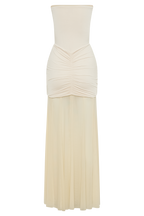 Seraphina Off-Shoulder Mesh Dress