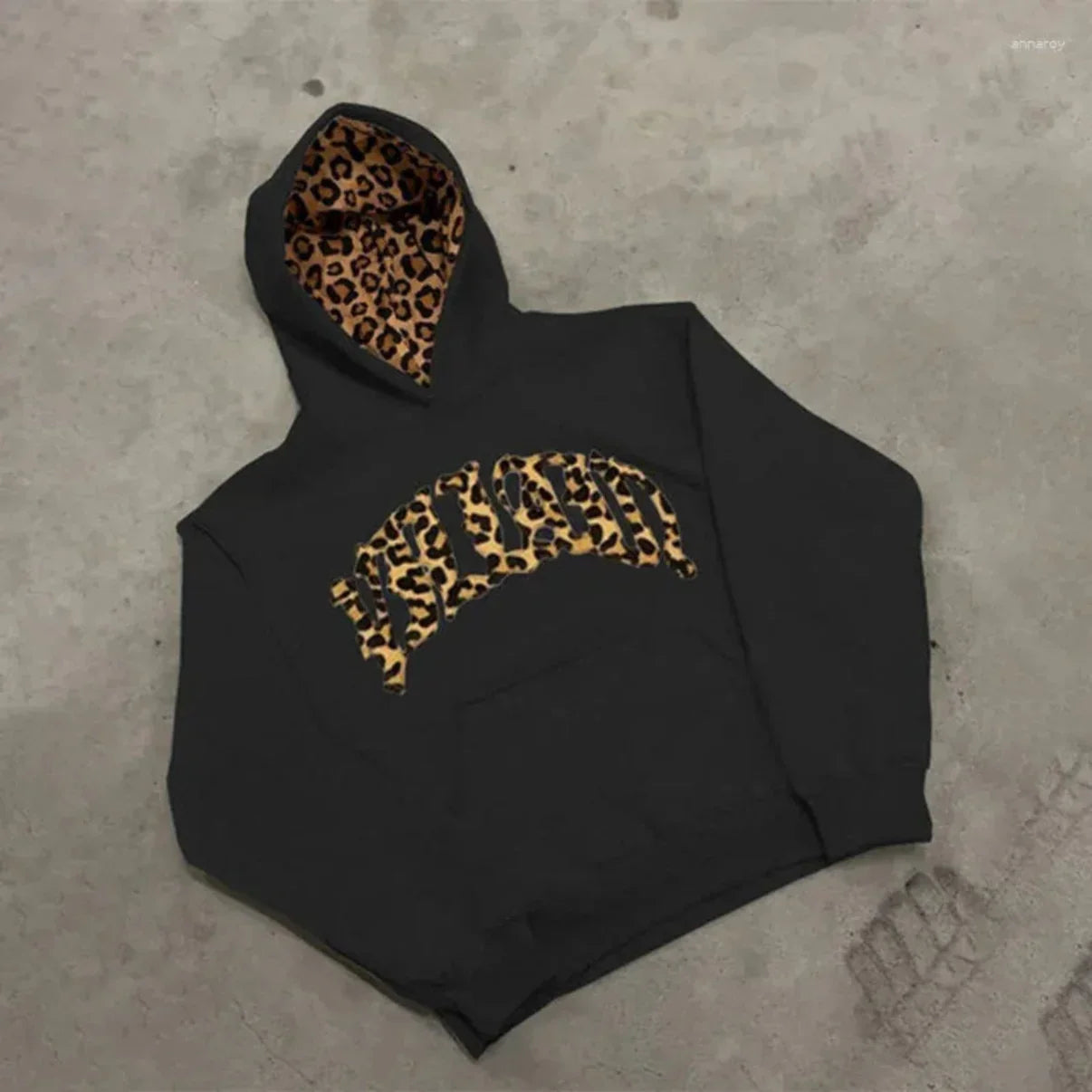 Leopard Print Hoodie