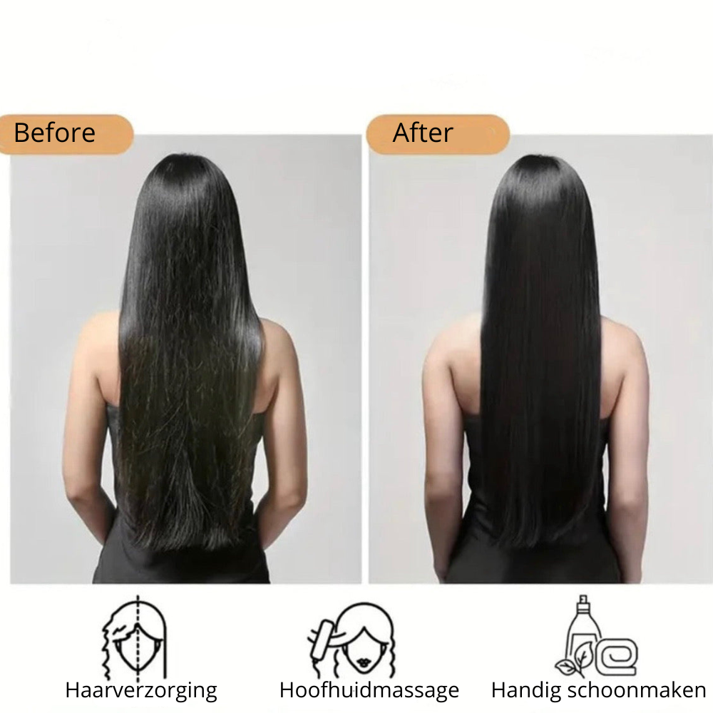 EasyBrush™ | Zelfreinigende haarborstel