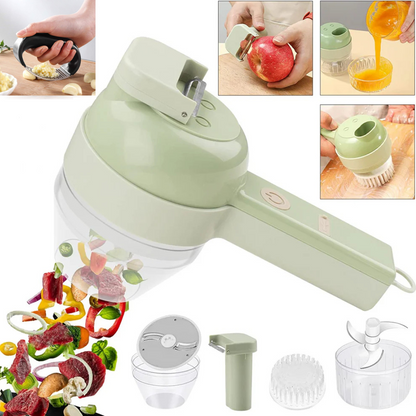 KitchenEase™  4-in-1 groentesnijder