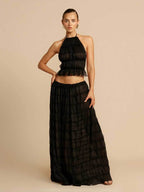 LioraGrace™ Two-Piece Halter Set