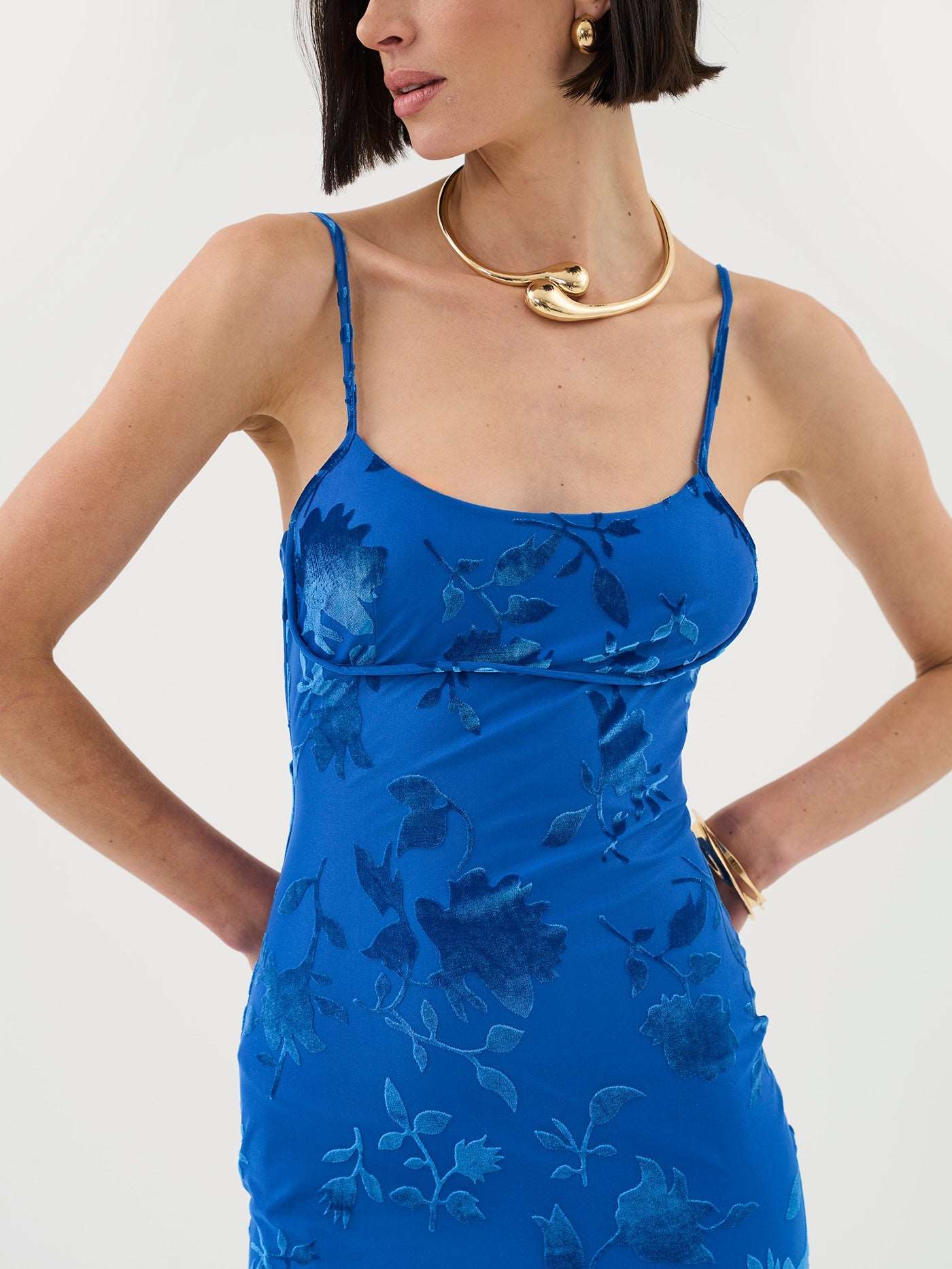 Lunaria™ Maxi Dress – Cobalt Blue