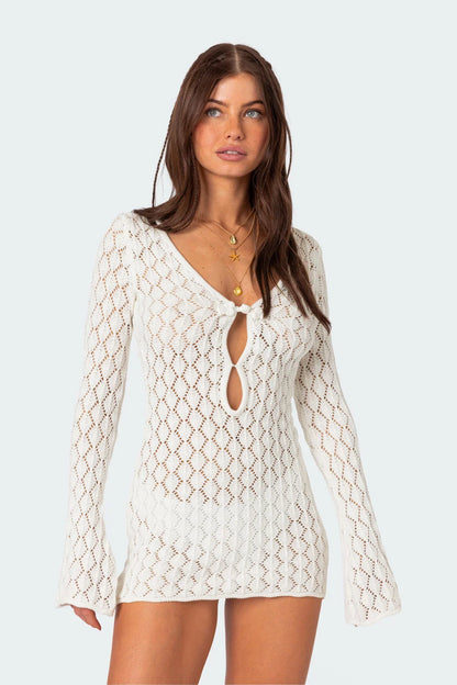 Marella™ Crochet Mini Dress