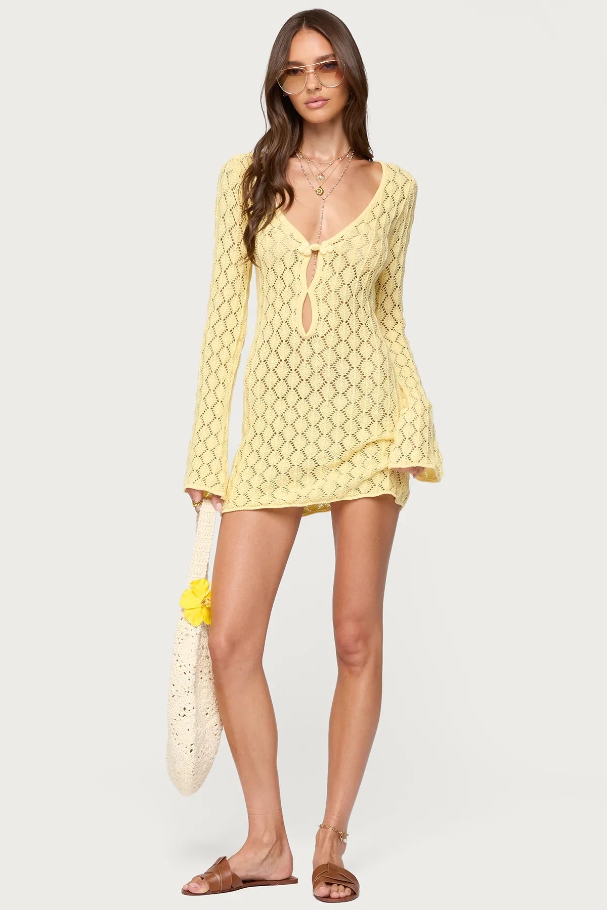 Marella™ Crochet Mini Dress