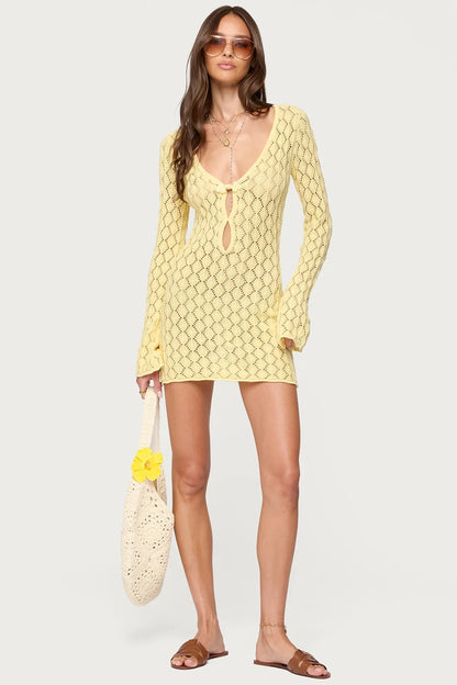Marella™ Crochet Mini Dress