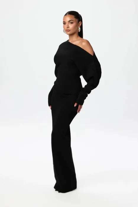 Evelora Long Sleeve Dress