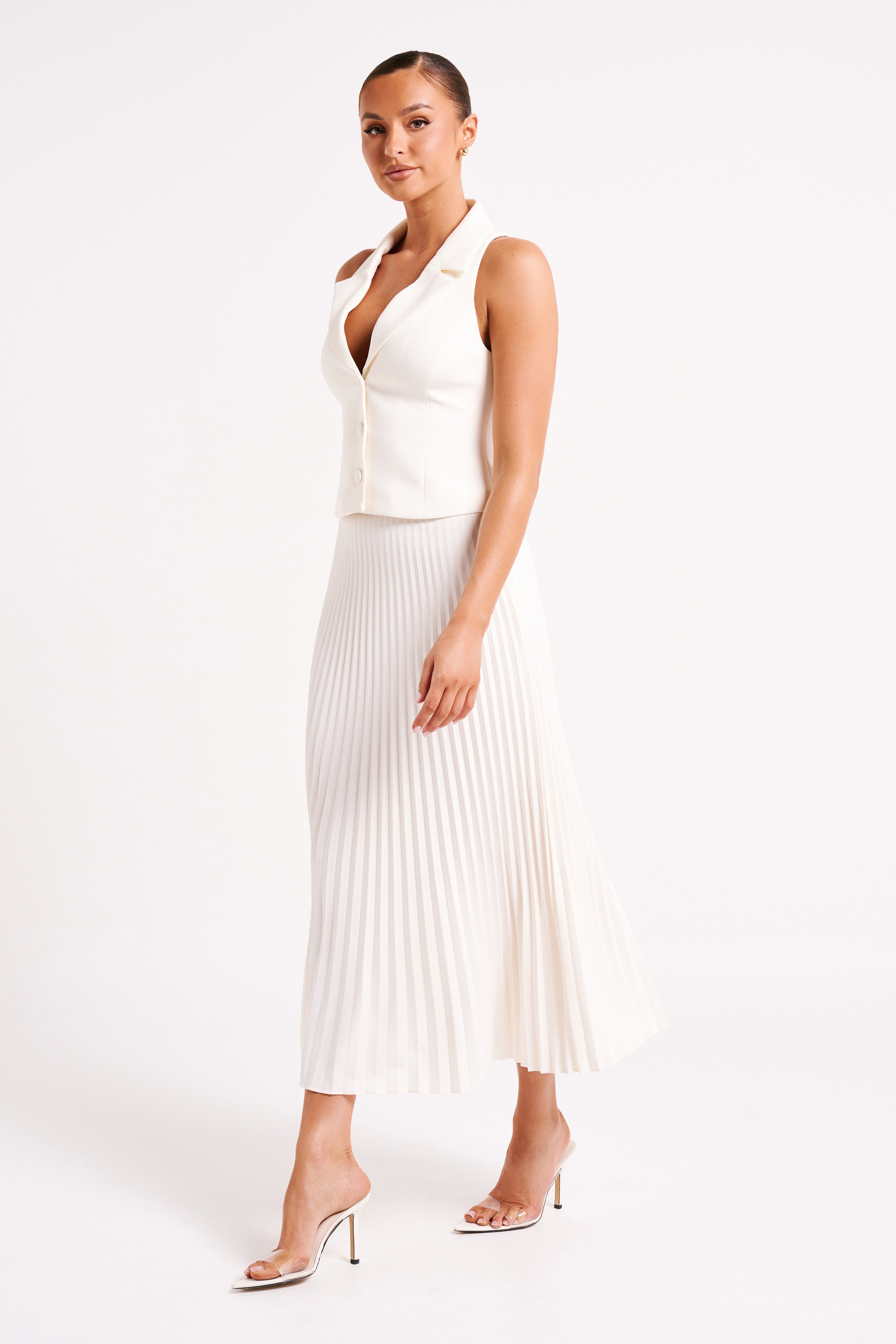 Vespera™ Vest & Skirt Set