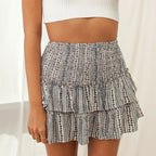 LunaFlair™ Ruffled Midi Skir