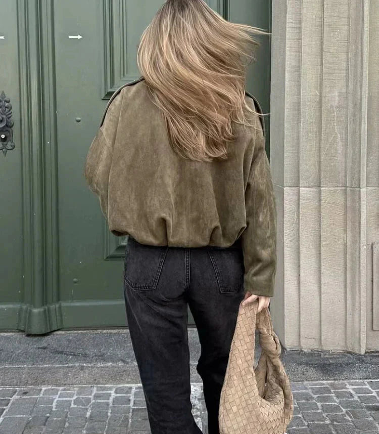 Mara Suede Jacket