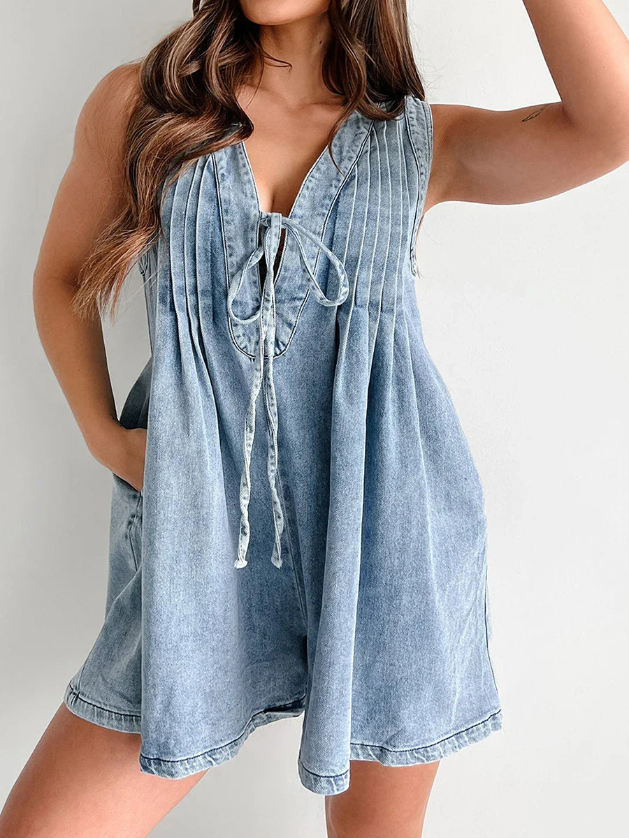 Rivka™ Denim Jumpsuit