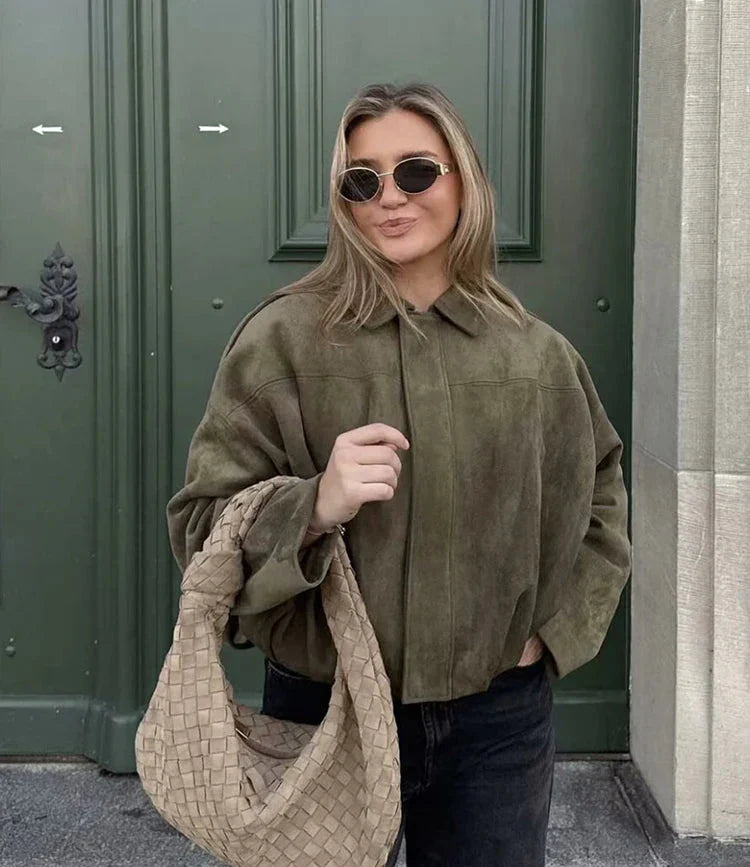 Mara Suede Jacket