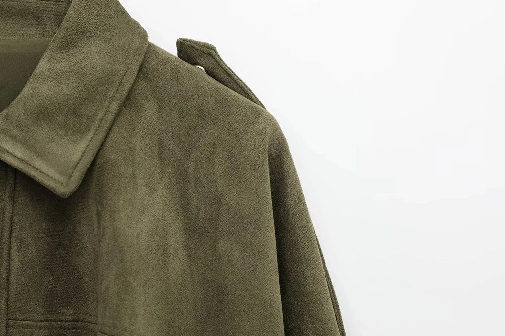 Mara Suede Jacket