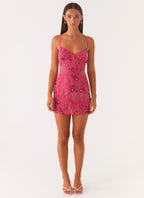 Adorable sequin mini dress