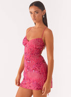 Adorable sequin mini dress