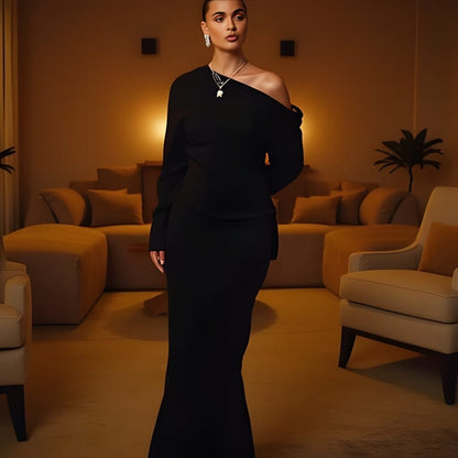 Evelora Long Sleeve Dress