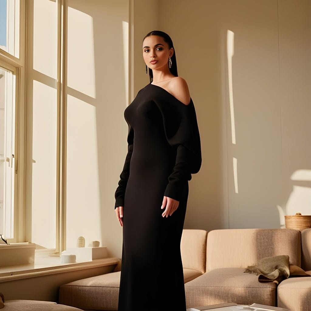 Evelora Long Sleeve Dress