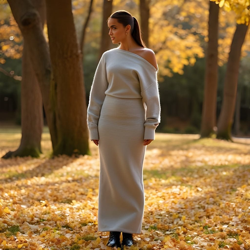 Evelora Long Sleeve Dress