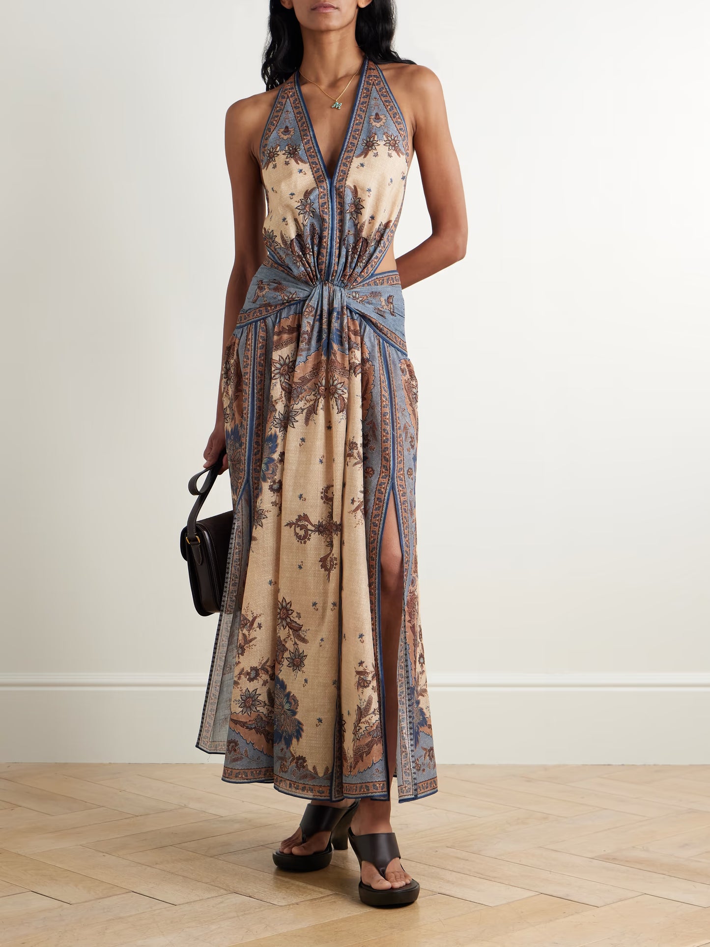 Aveline Halter Maxi Dress