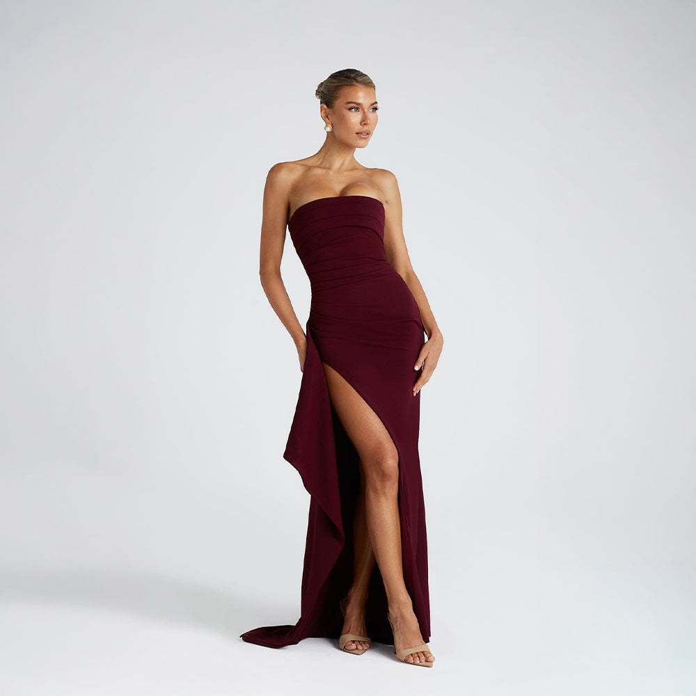 Aurelié™ Strapless Split Dress
