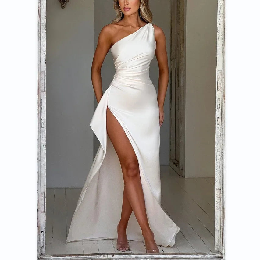 Ondine One-Shoulder Dress