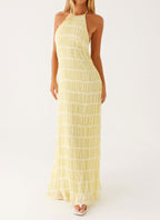 Luniva™ – Elegante Mesh Halterjurk