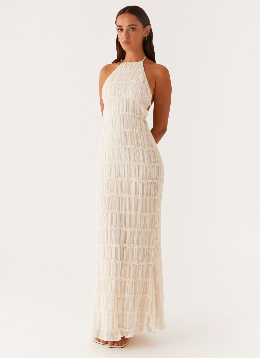 Luniva™ – Elegante Mesh Halterjurk