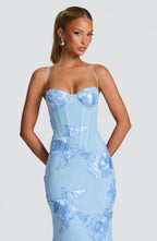 Elara Bloom Maxi Dress
