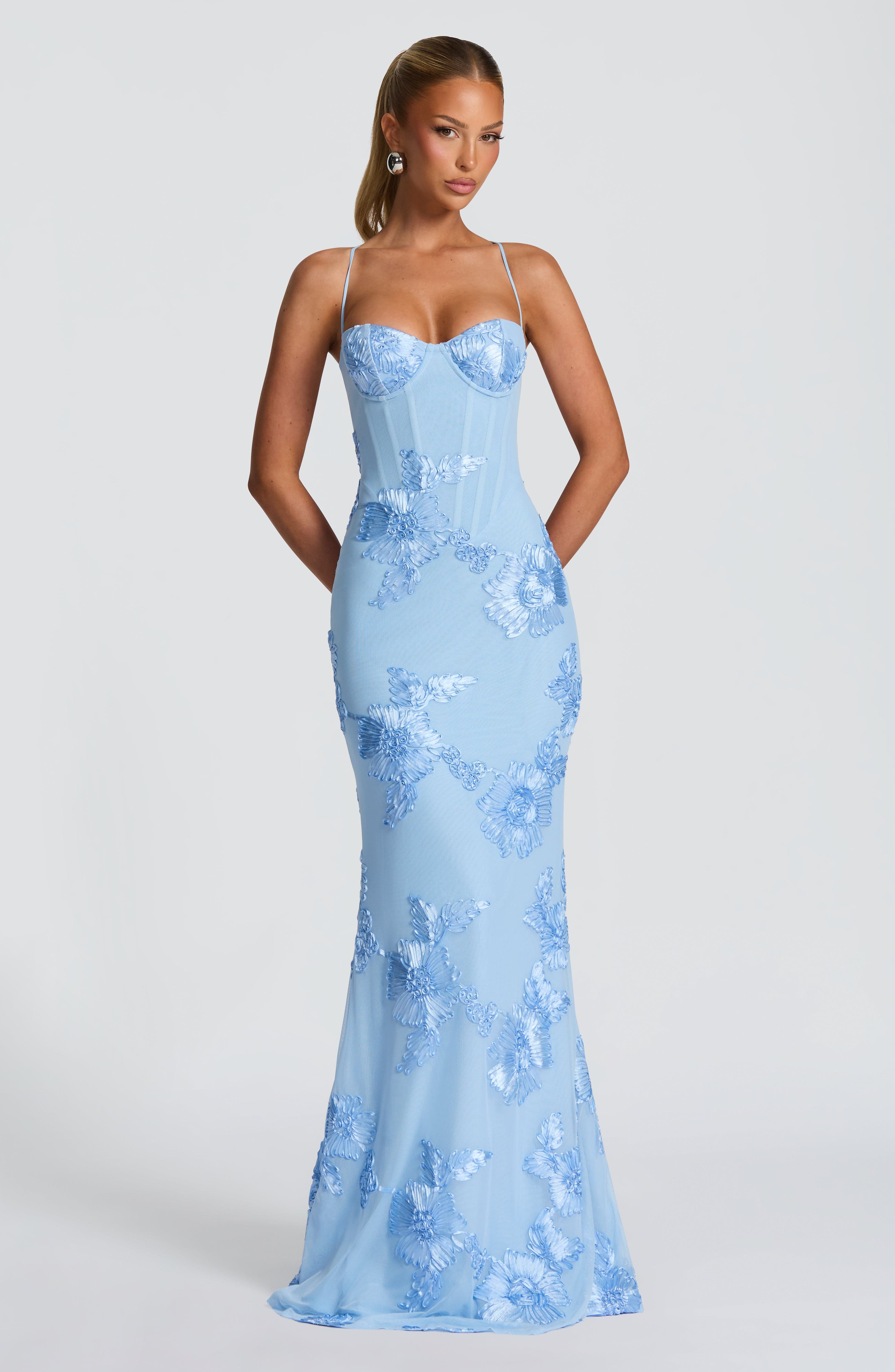 Elara Bloom Maxi Dress