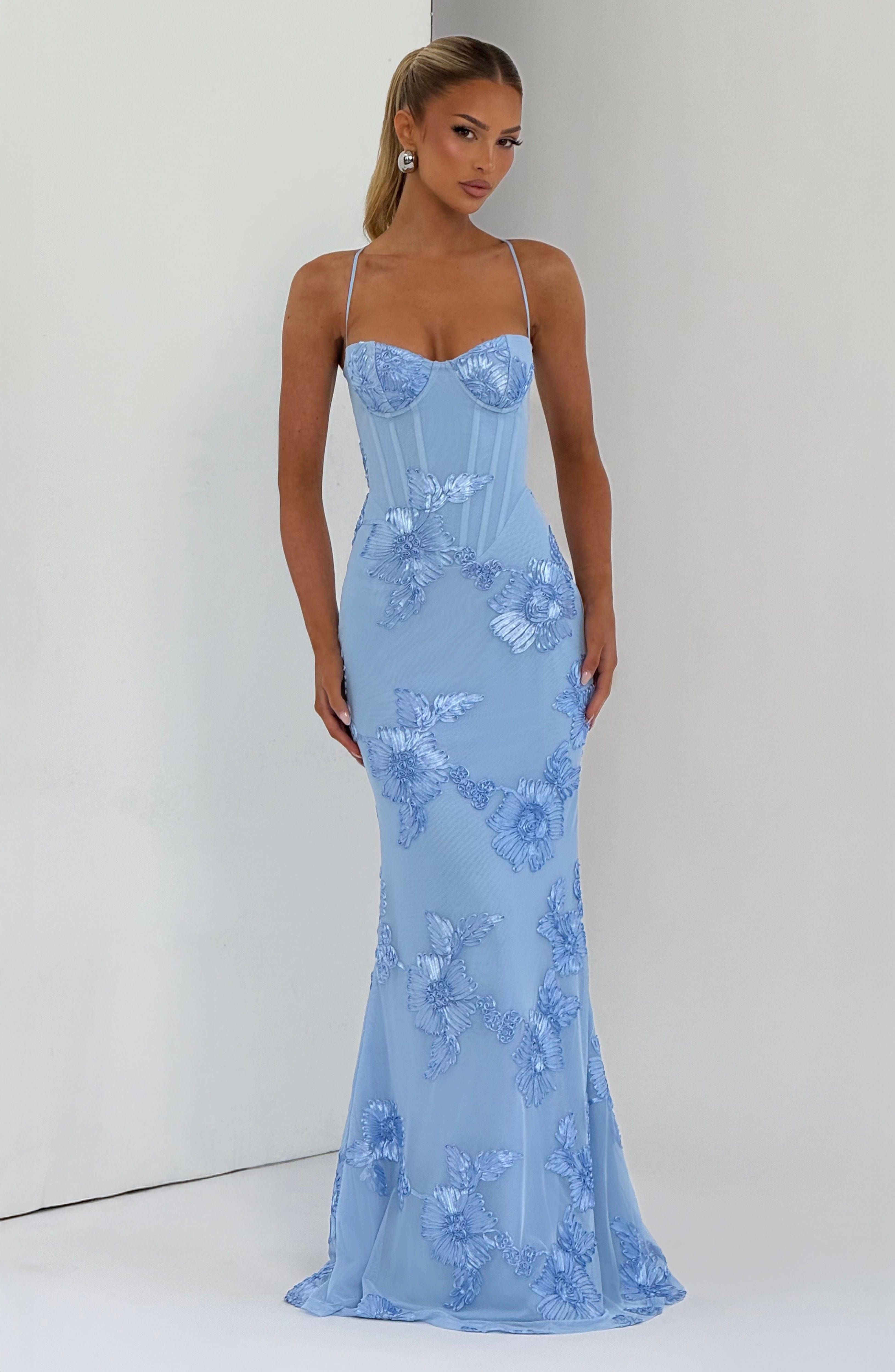 Elara Bloom Maxi Dress