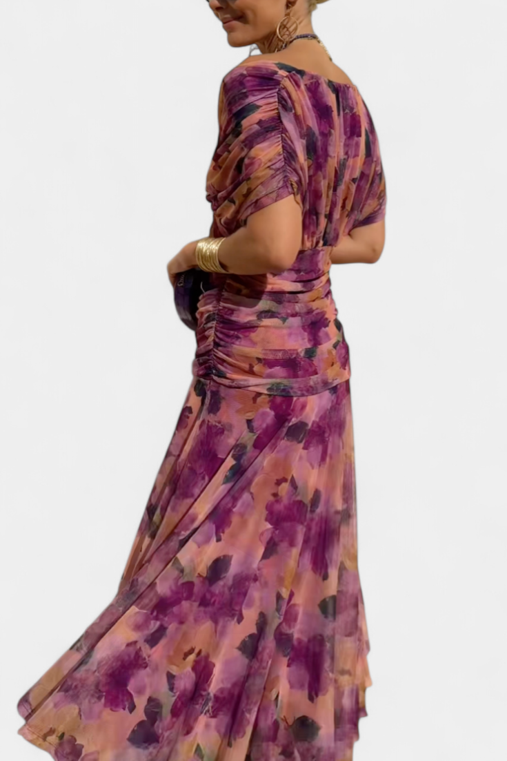 Avelina | Romantic Floral Maxi Dress