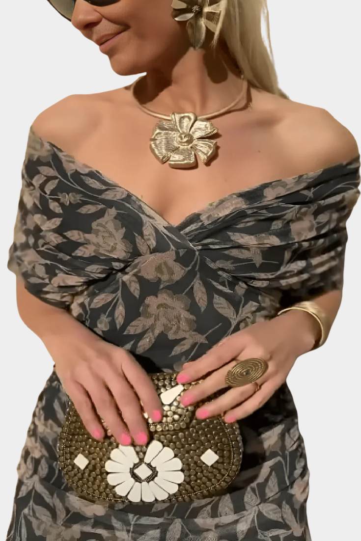 Avelina | Romantic Floral Maxi Dress