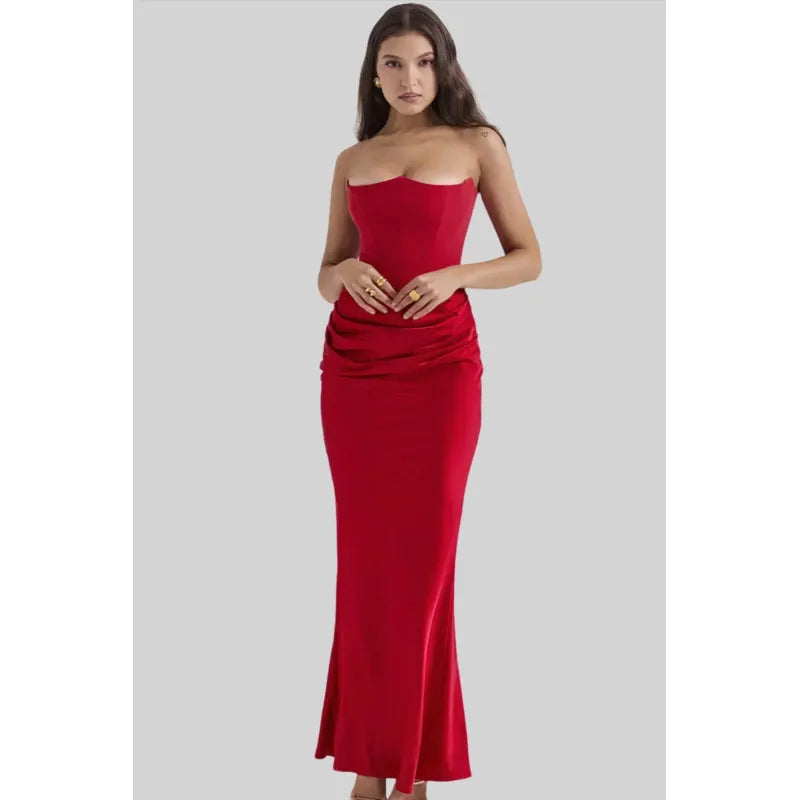 Velvyna™ – Off-Shoulder Elegance Dress