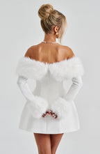 Evelyn Off-Shoulder Mini Dress