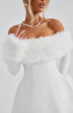 Evelyn Off-Shoulder Mini Dress