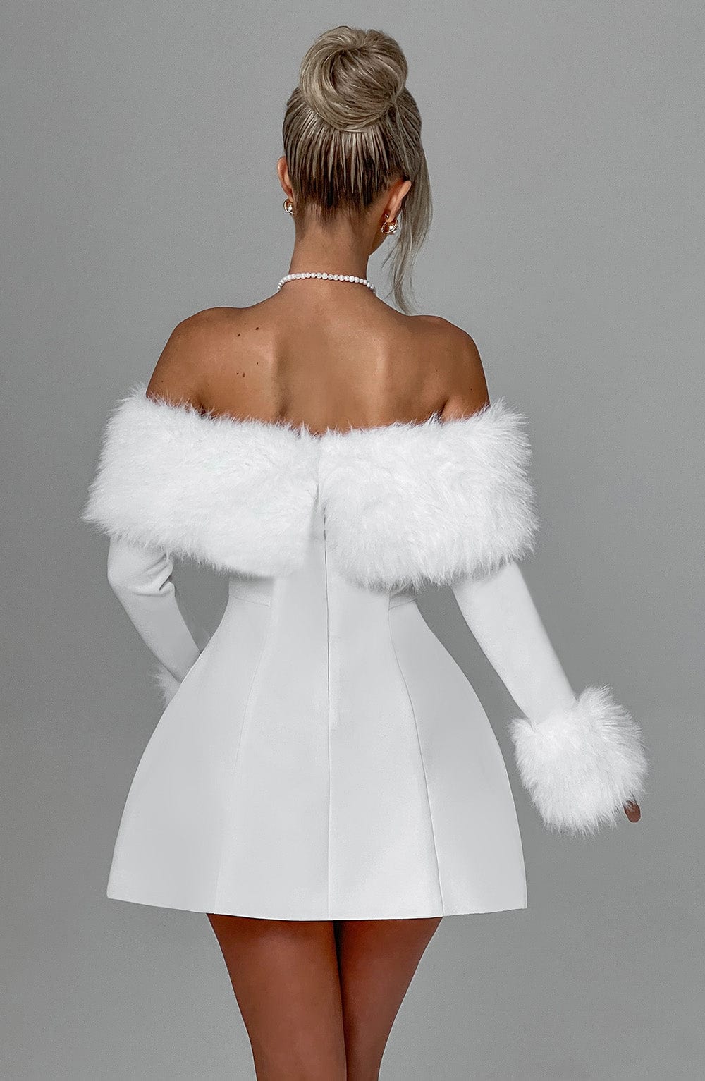 Evelyn Off-Shoulder Mini Dress