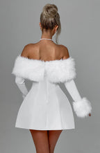 Evelyn Off-Shoulder Mini Dress